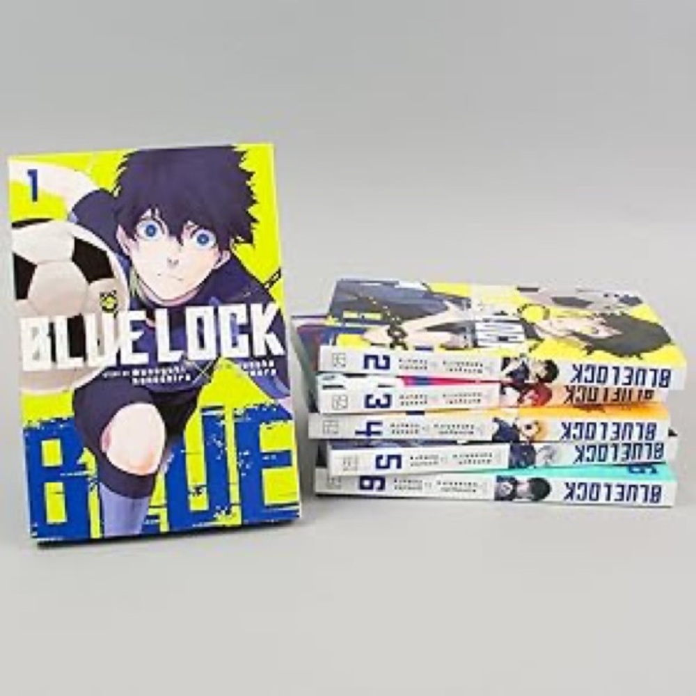 Blue Lock Manga Volumes 1-6